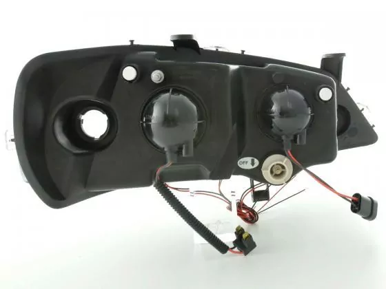 Scheinwerfer Set Opel Astra G Bj. 98-03 schwarz