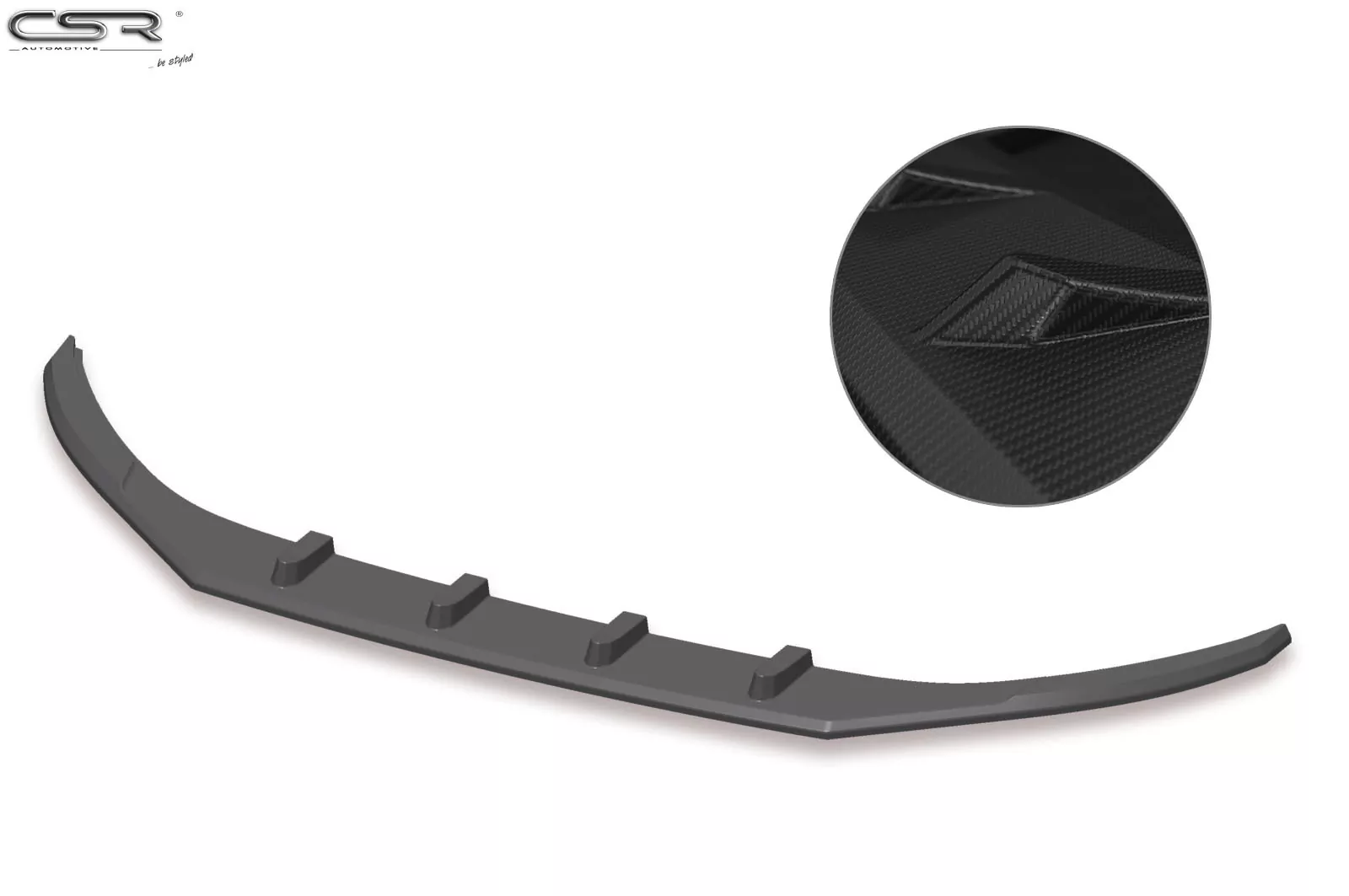 Cup-Spoilerlippe mit ABE für VW Arteon CSL347-M Carbon Look (matt)