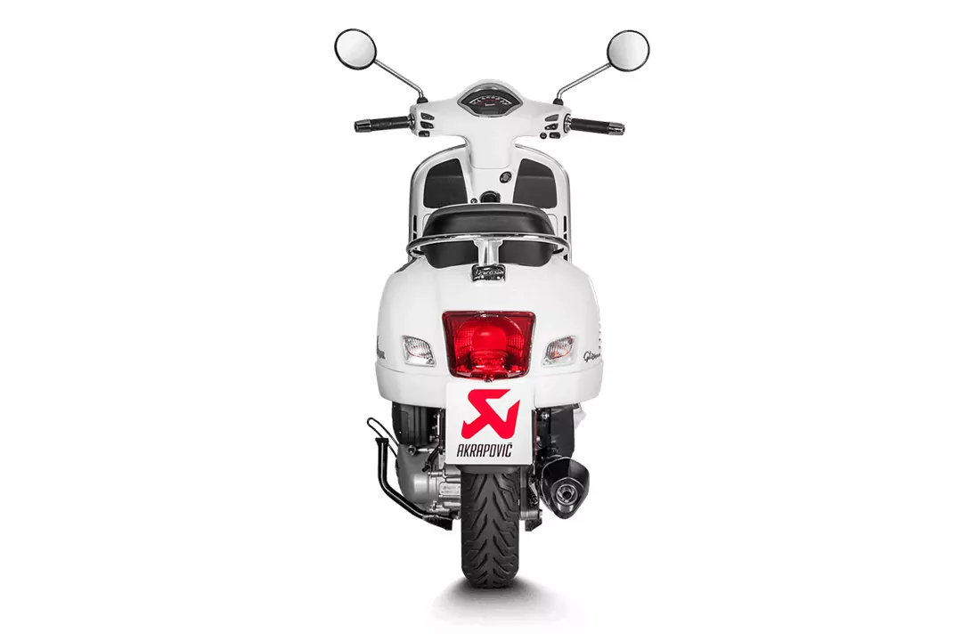 Akrapovic Slip-On Line (SS) Auspuff für Vespa GTS Super 125 / Sport / Tech ab Modelljahr 2021