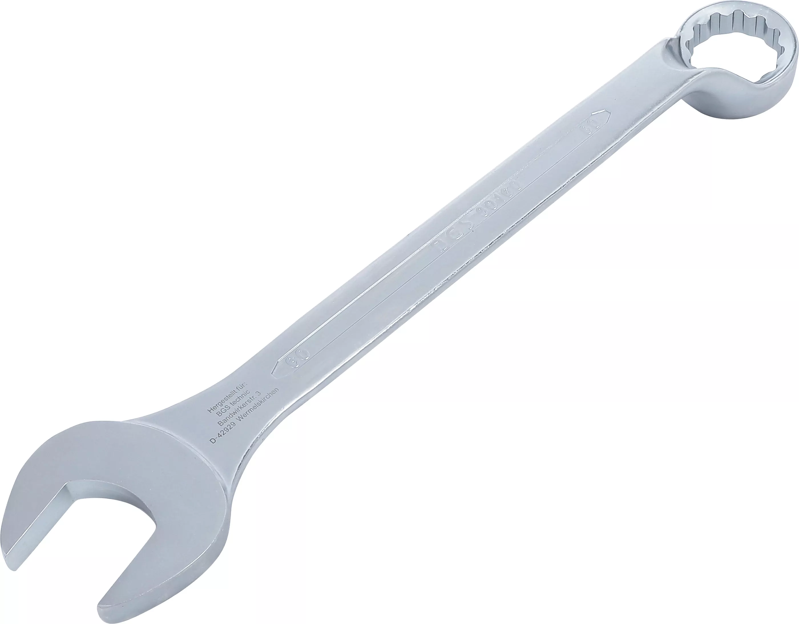 Maul-Ringschlüssel, gekröpft | SW 60 mm