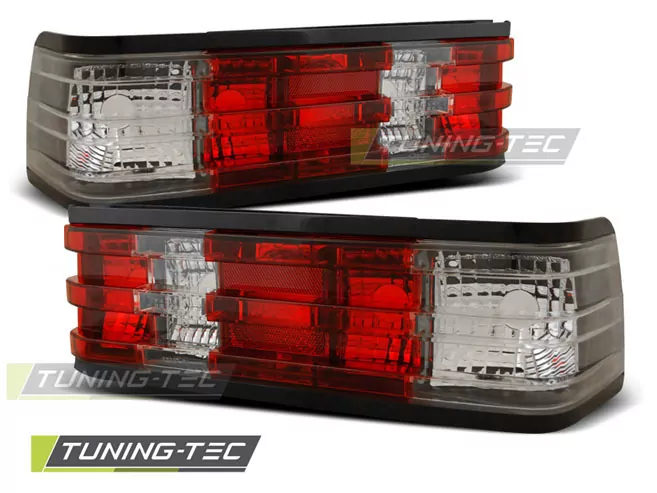 Tail Lights Red White Fits Mercedes W201/190 12.82-05.93
