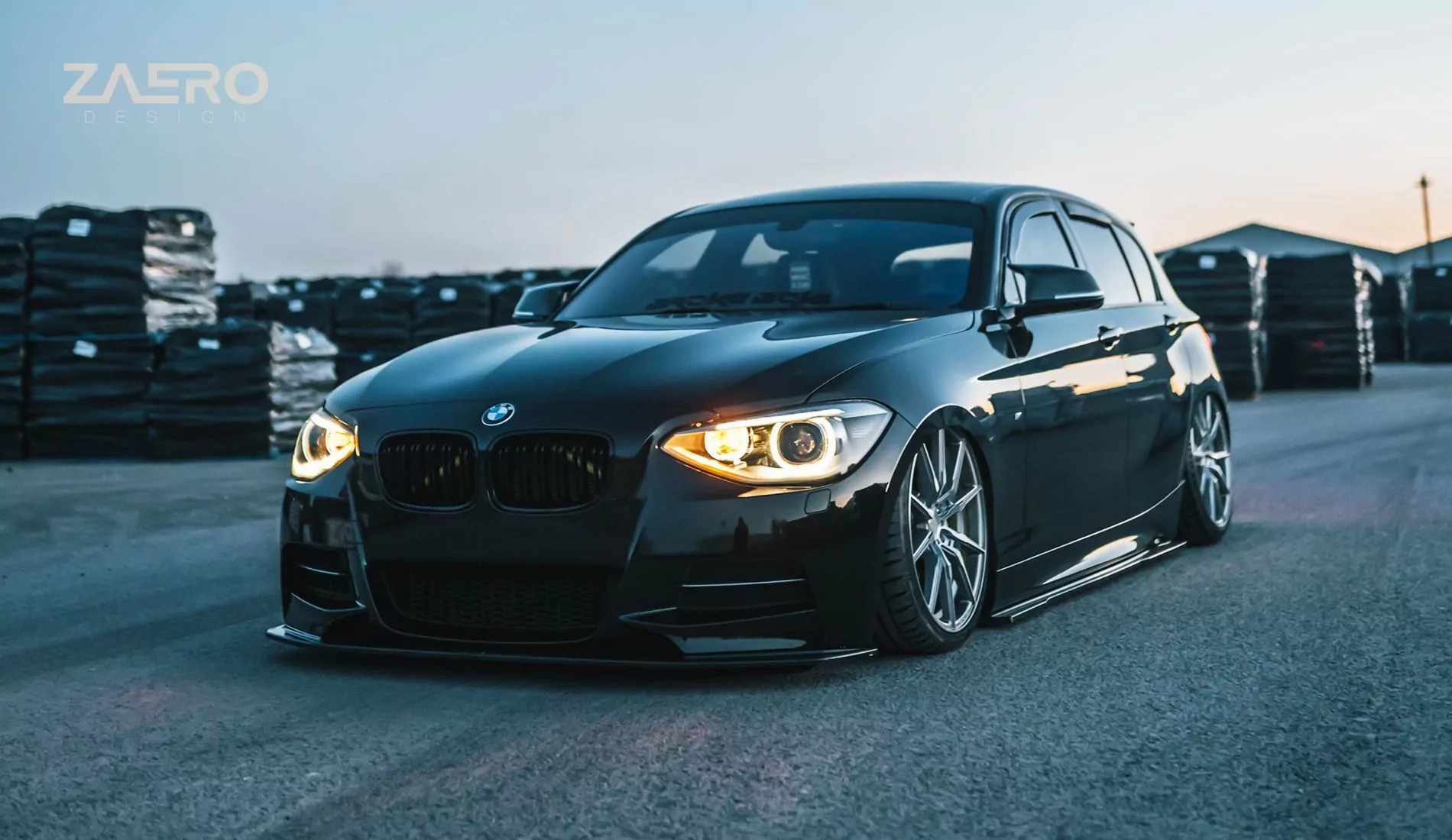 EVO-1 Frontspoiler für BMW 1er F20 | F21 - 120 - 125 - M135 (M-Paket PRE-LCI)