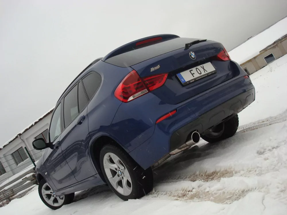 BMW X1 - X84 Diesel  Endschalldämpfer - 1x100 Typ 16