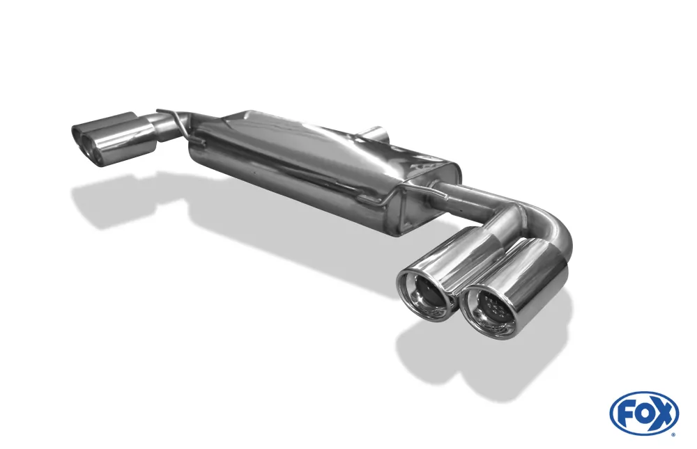Audi TT 8J - Turbo  Endschalldämpfer rechts/links - 2x100 Typ 17 rechts/links