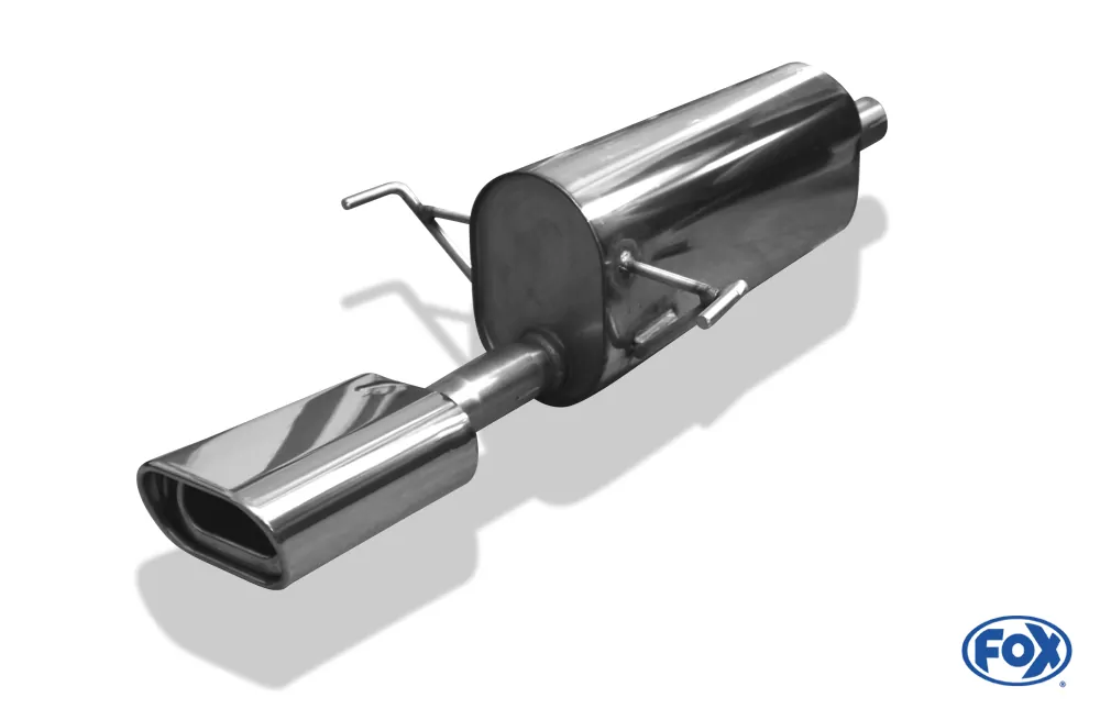 Opel Astra H Caravan  Endschalldämpfer einseitig - 135x80 Typ 53