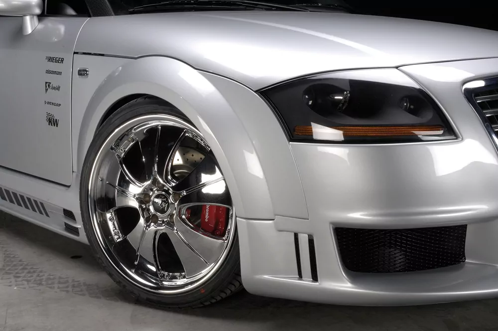 Rieger Spoilerstoßstange R-Frame für Audi TT (8N) - Coupé  Achtung: Grill muss separat bestellt werden! carbon optik