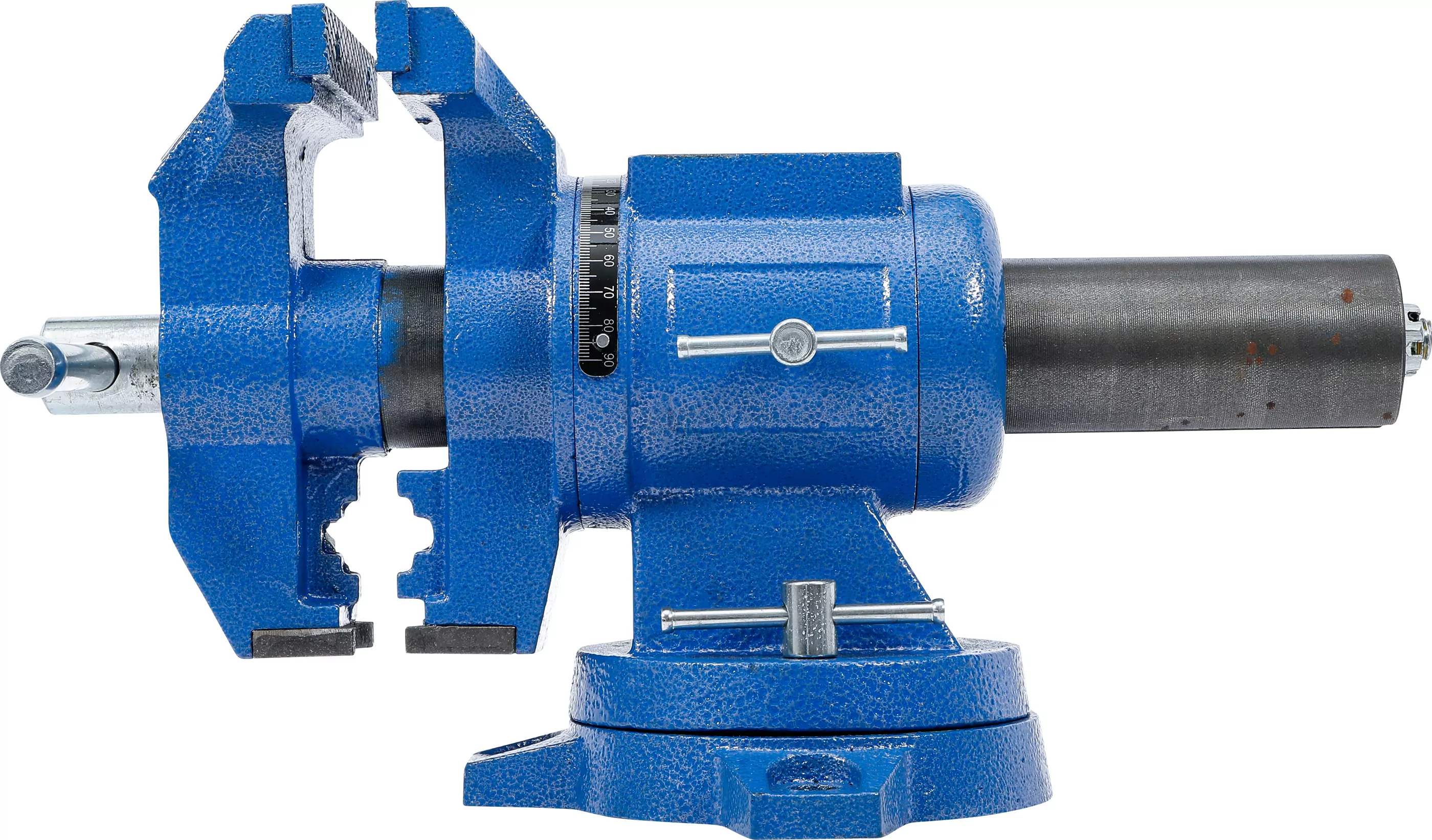 Parallel-Schraubstock | 100 mm Spannbacken | 360° drehbar