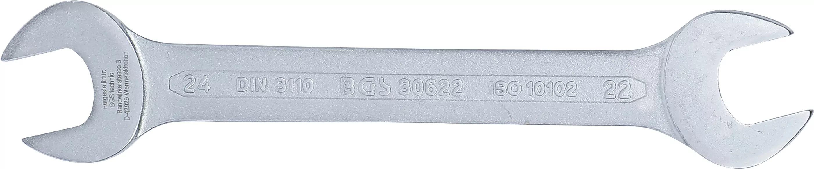 Doppel-Maulschlüssel | SW 22 x 24 mm