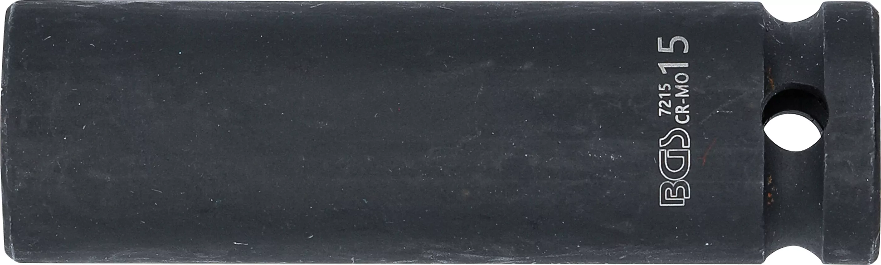 Kraft-Steckschlüssel-Einsatz Sechskant, tief | Antrieb Innenvierkant 12,5 mm (1/2") | SW 15 mm