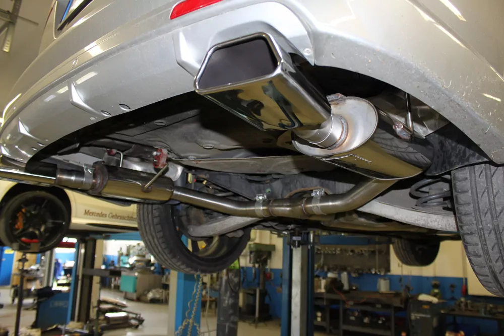 Opel Vectra C OPC Caravan  Endschalldämpfer rechts/links - 142x78 Typ 61 rechts/links