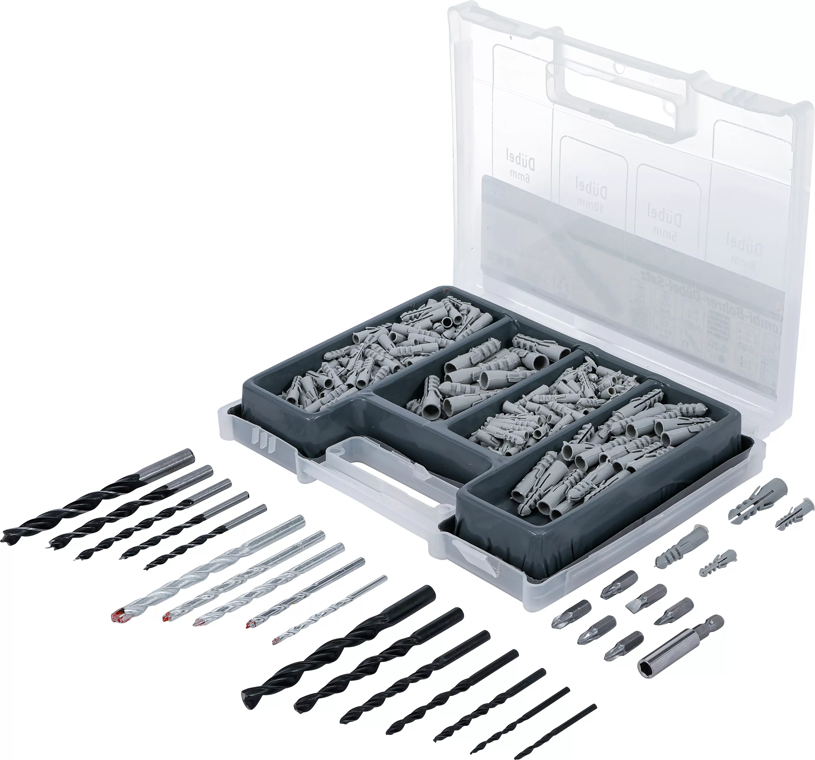 Kombi-Bohrer-Dübel-Satz | 300-tlg.