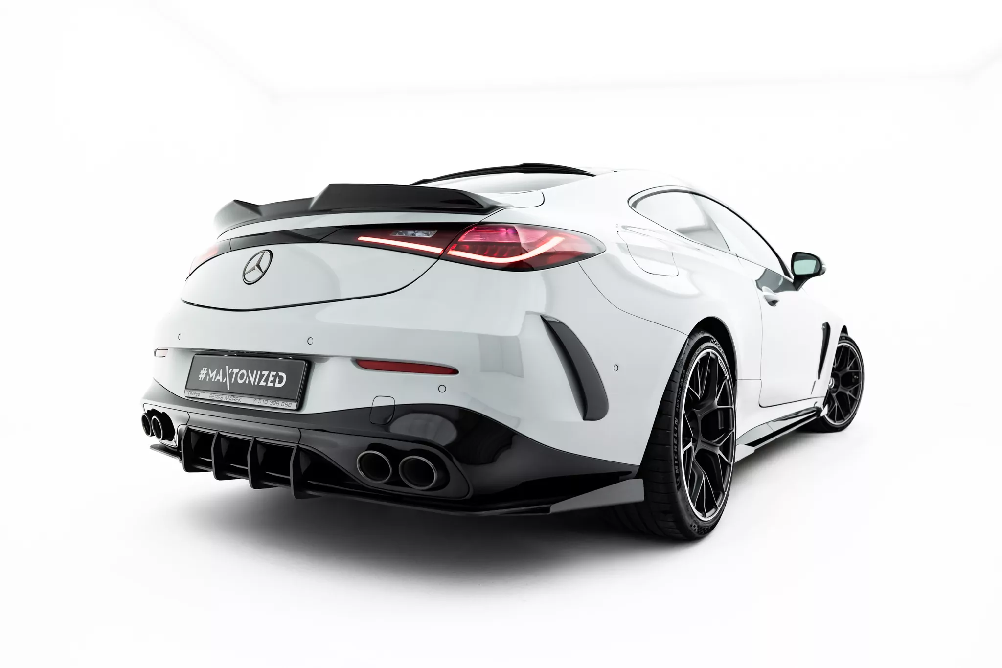 Street Pro Heckschürze + Flaps Für Mercedes-AMG CLE 53 Aero C236 