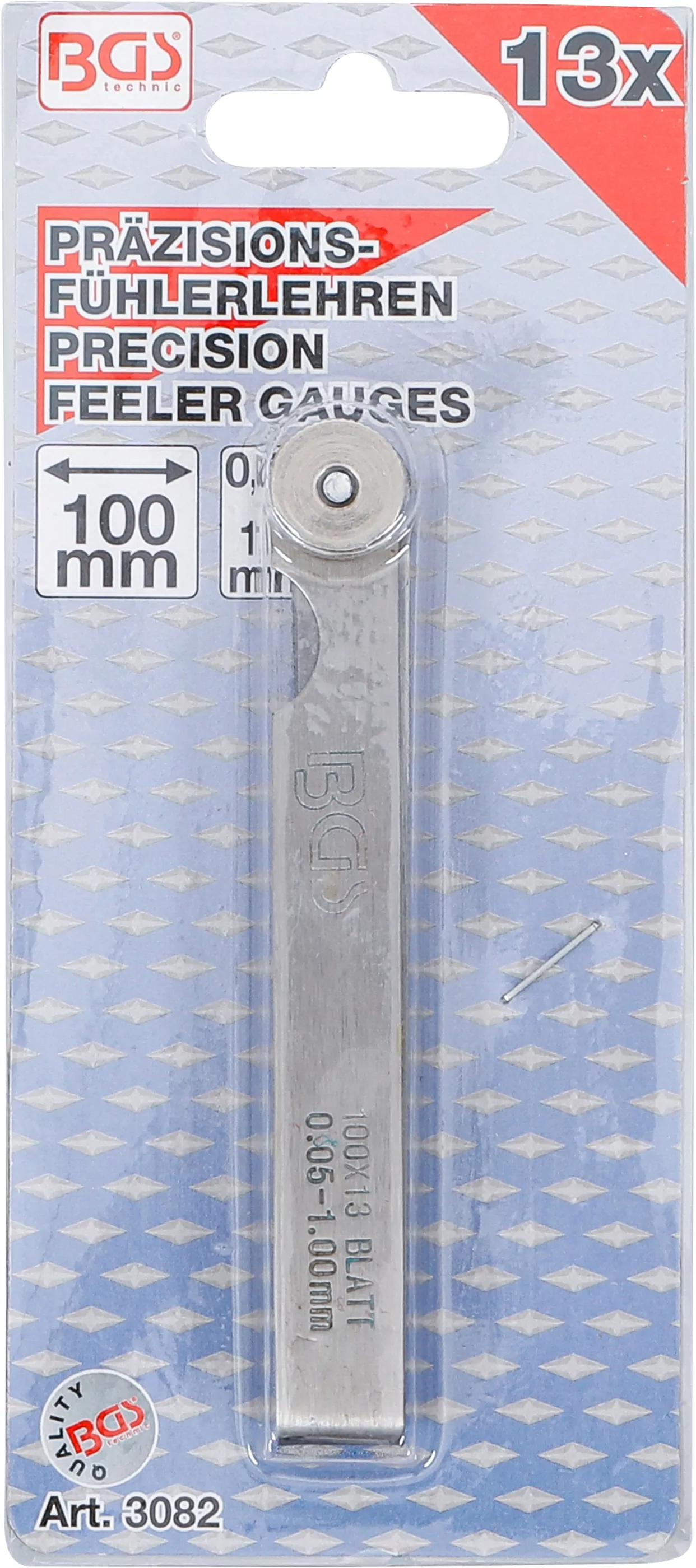 Präzisions-Fühlerlehren | 13 Blatt