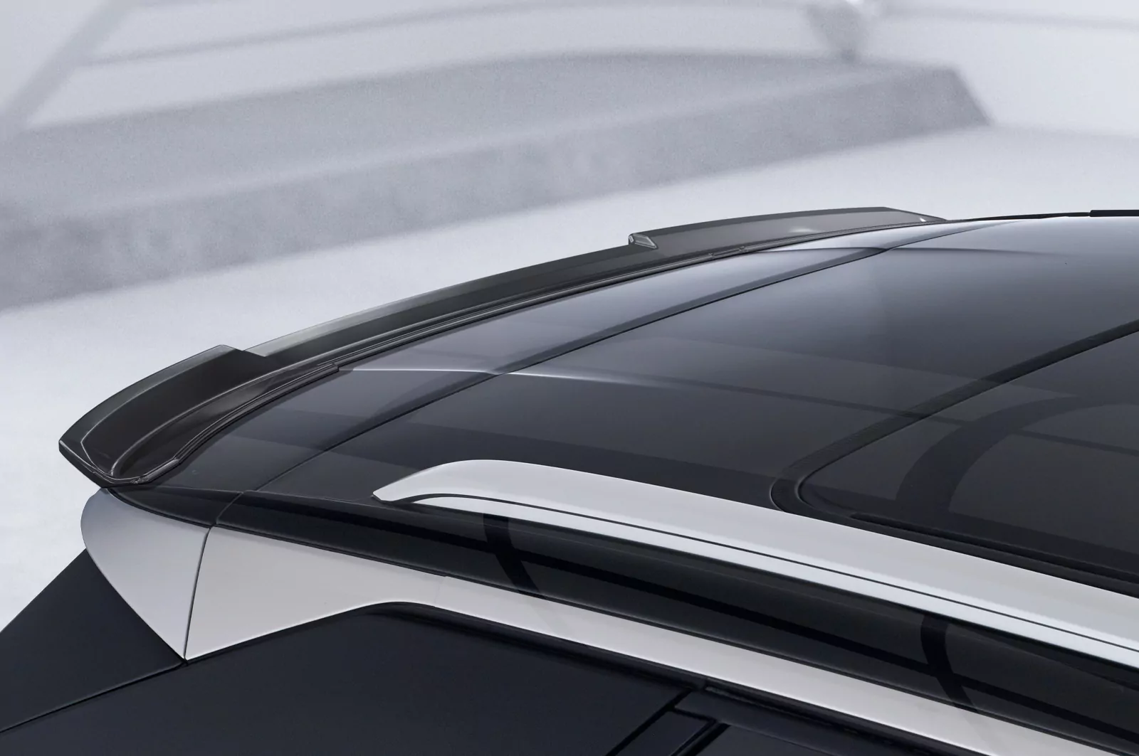 Heckflügel mit ABE für Peugeot 3008 2. Gen HF933 Schwarz Strukturiert