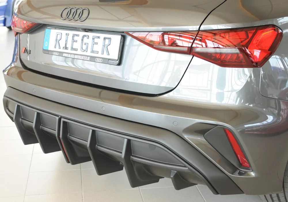 Rieger Heckeinsatz für orig. ESD für Audi A3 (GY) 5-tür. (Sportback) 06.24- (ab Facelift)