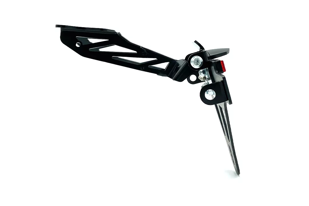 alpha Technik Kennzeichenhalter für Yamaha MT09 / Tracer 900 Typ RN29 / RN43 / RN57 Modelljahr 2015-