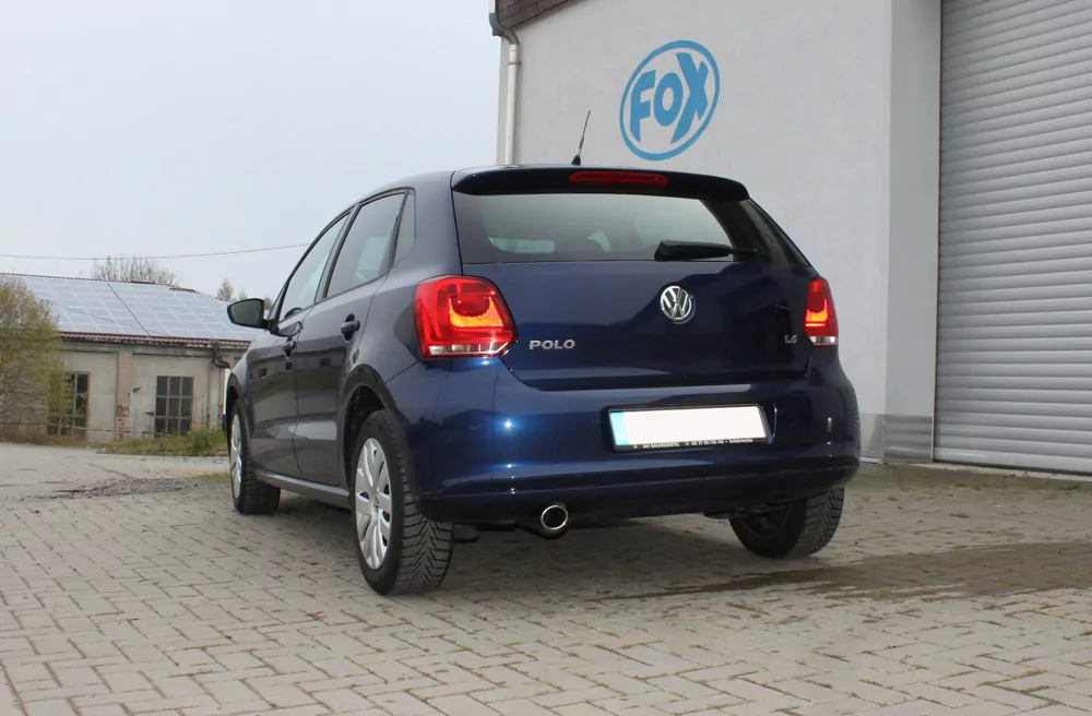 VW Polo 6R  Endschalldämpfer - 88x74 Typ 32