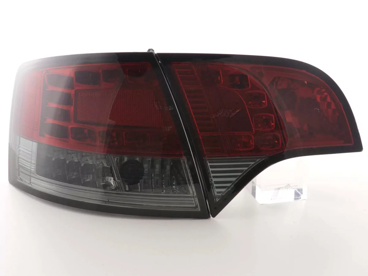 LED Rückleuchten Set Audi A4 Avant Typ 8E Bj. 04-08 rot/schwarz