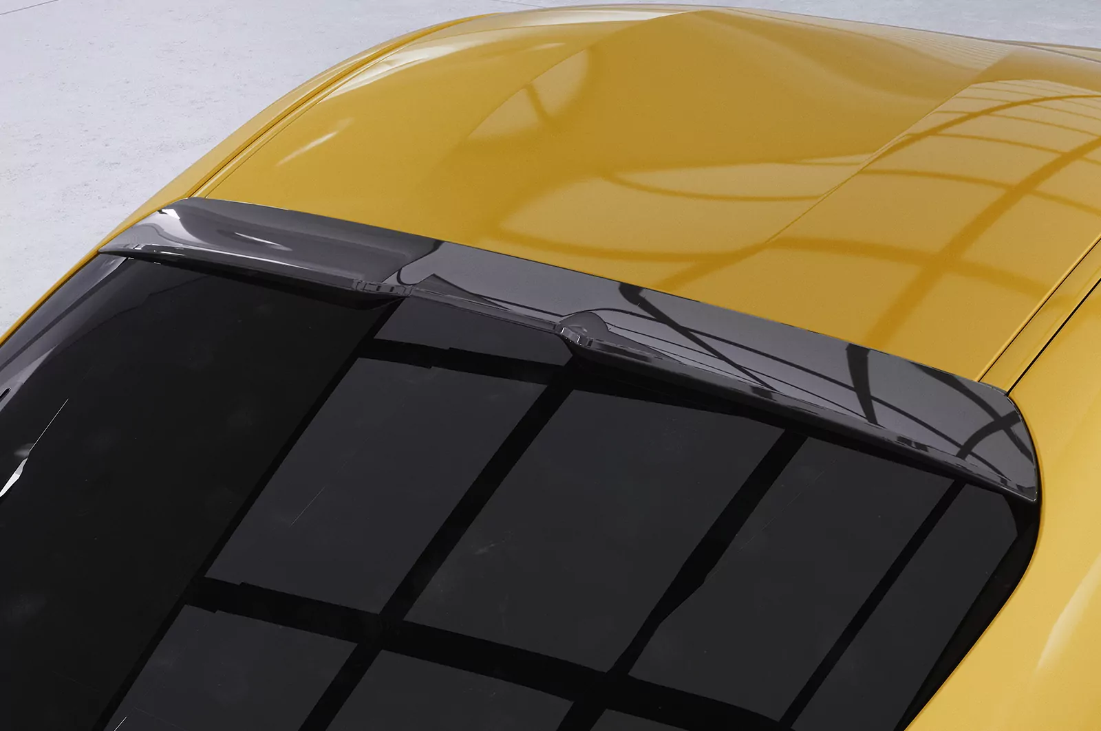 Heckscheibenblende für Toyota GR Supra (A90) HSB085 Schwarz Strukturiert