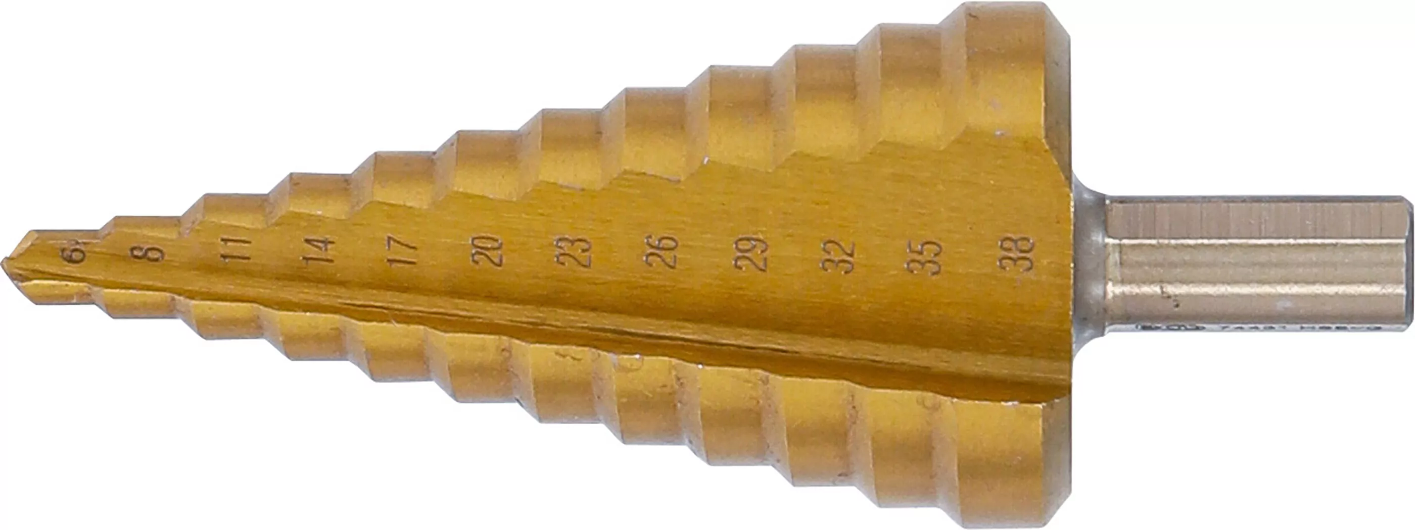 Stufenbohrer | titan-nitriert | Ø 6 - 38 mm