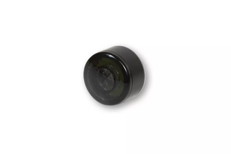 HIGHSIDER pro Apollo LED Indicator/Position Light Black/Translucent 2in1, E-Approved (Pair)