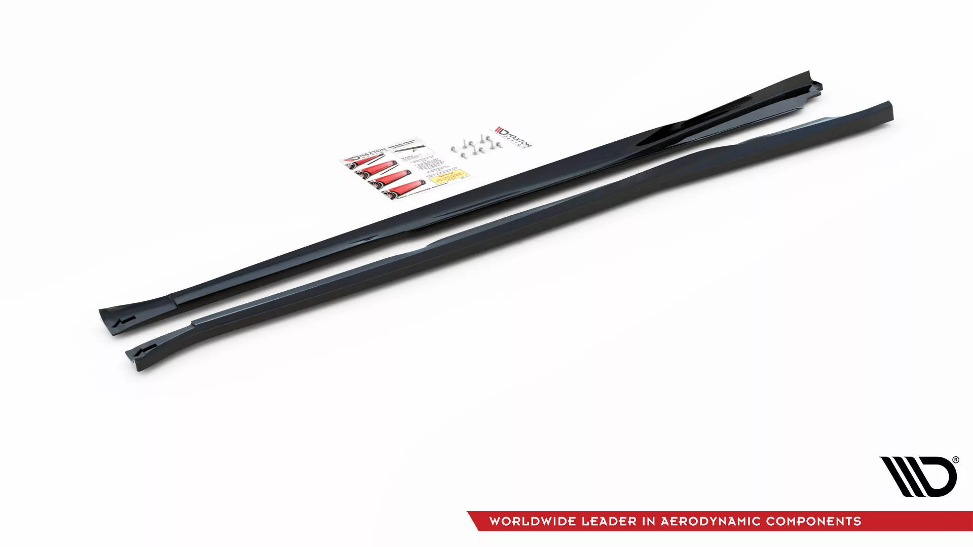 Seitenschweller Ansatz Für V.2 Für Nissan 370Z  Schwarz Hochglanz