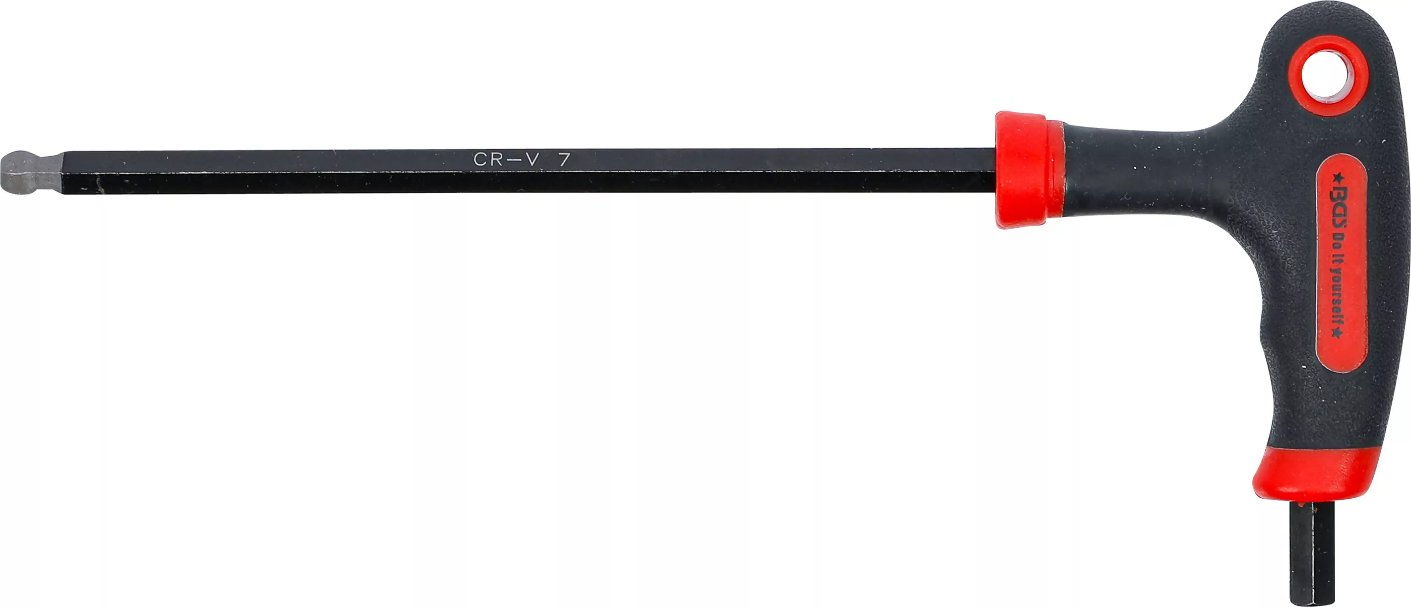 Schraubendreher mit T-Griff und seitlicher Klinge | Innensechskant / Innensechskant mit Kugelkopf 7 mm