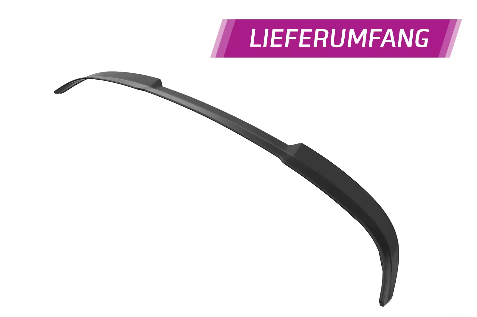 Heckflügel mit ABE für Hyundai I20 (BC3) HF883 Schwarz Strukturiert