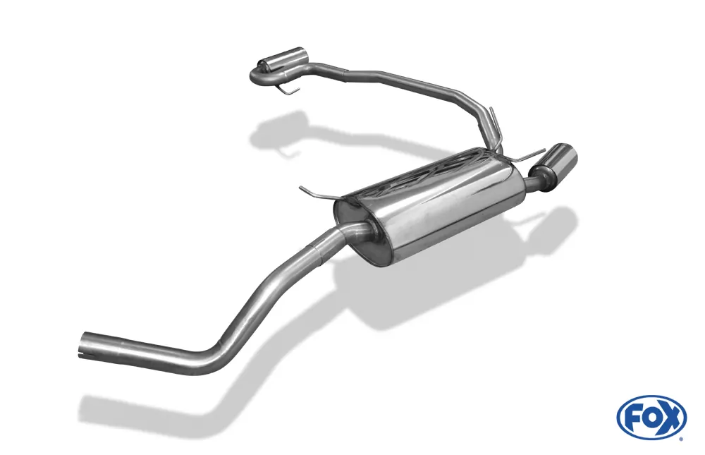 Renault Megane I - Typ BA/ EA/ JA  Endschalldämpfer Ausgang rechts/links  - 1x90 typ 13 rechts/links