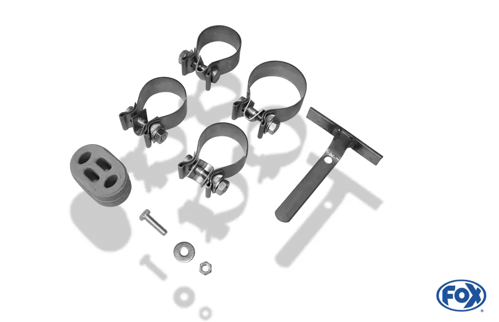 Opel Astra G Coupe/ Cabrio  Endschalldämpfer Ausgang rechts/links Ø63,5mm - 2x76 Typ 13 rechts/links