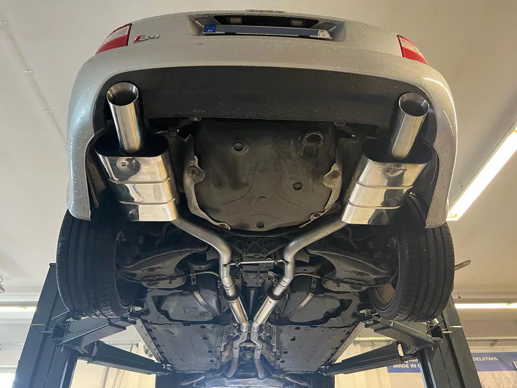 Audi S4 B6  Endschalldämpfer rechts/links - 1x100 Typ 24 rechts/links