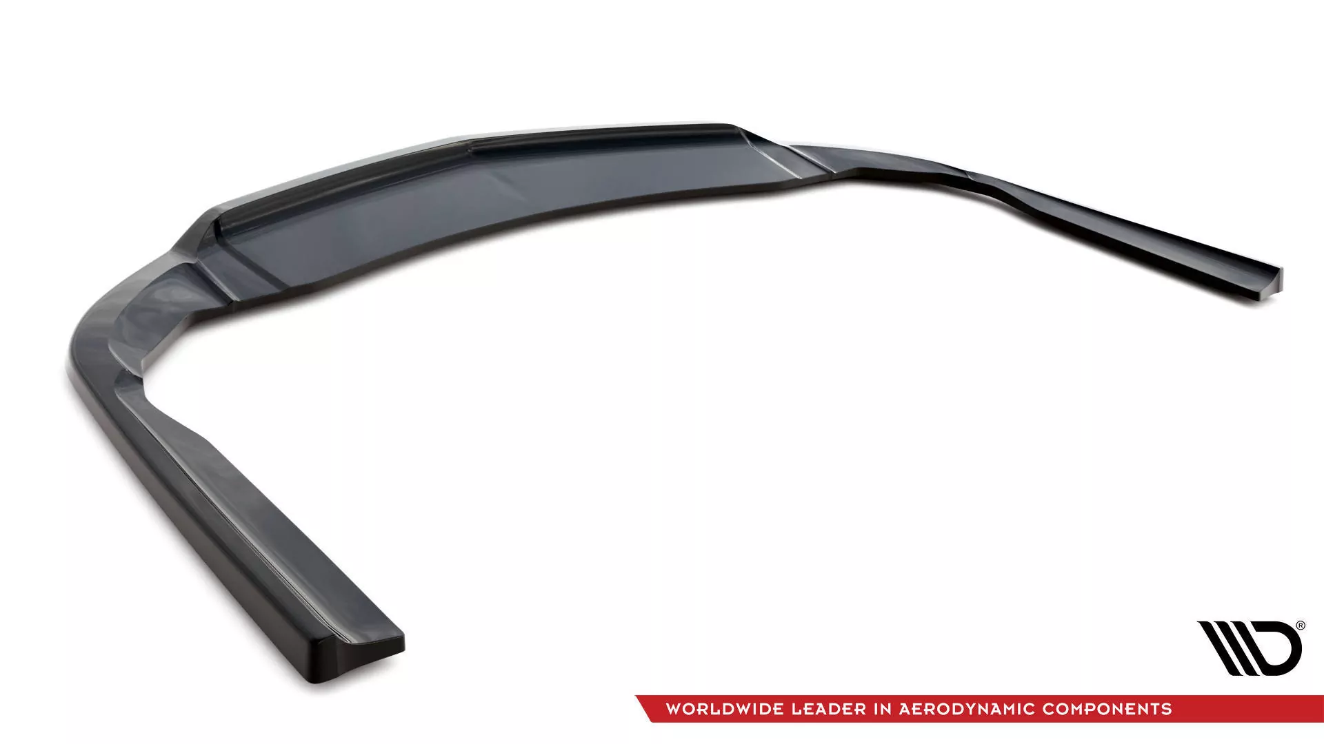 Hinten Splitter (mit Einem Vertikalem Balken) Opel Insignia OPC Mk1 Schwarz Hochglanz