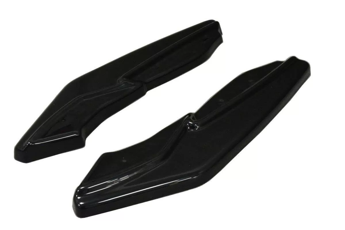 Heck Ansatz Flaps Diffusor Passend Für Diffusor Passend Für Renault Laguna Mk 3 Coupe Schwarz Hochglanz Schwarz Hochglanz