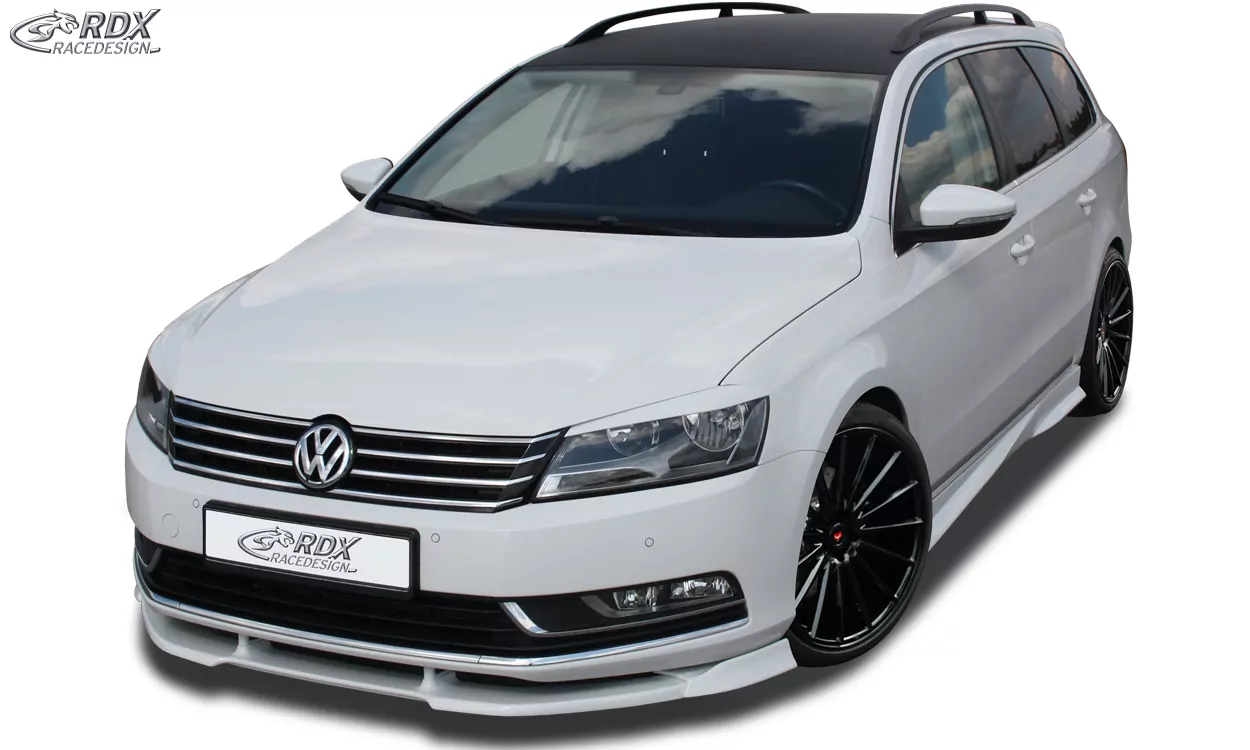 RDX Frontspoiler VARIO-X für VW Passat B7 / 3C Frontlippe Front Ansatz Vorne Spoilerlippe