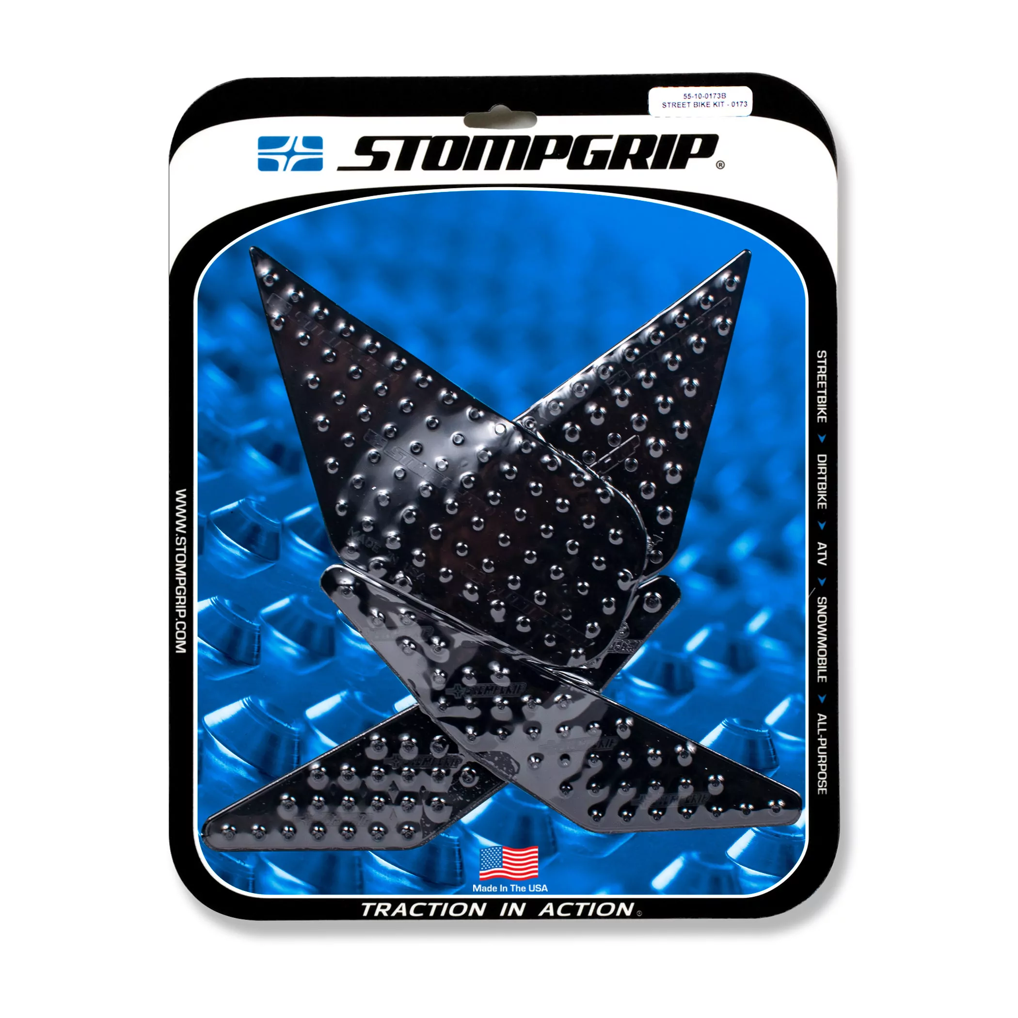 Stompgrip Traction Pad Volcano für Triumph Speed Triple 16-20 Schwarz