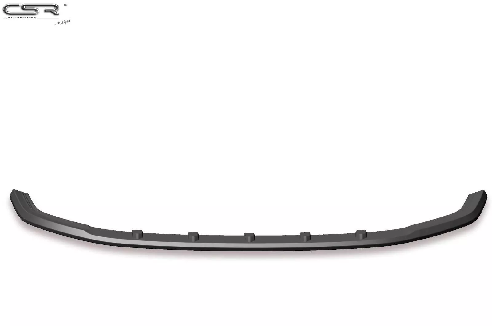 Cup-Spoilerlippe mit ABE für VW Polo VI 2G (Typ AW) GTI / R-Line CSL425-M Carbon Look (matt)