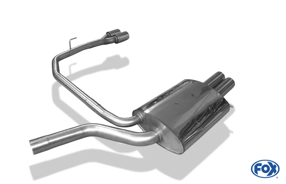 BMW E60/61 520d 525d 530d  Endschalldämpfer Ausgang rechts/links - 2x76 Typ 13 rechts/links