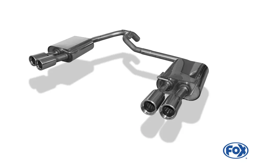 Ford Mondeo IV Fließheck  Endschalldämpfer rechts/links - 2x80 Typ 13 rechts/rechts