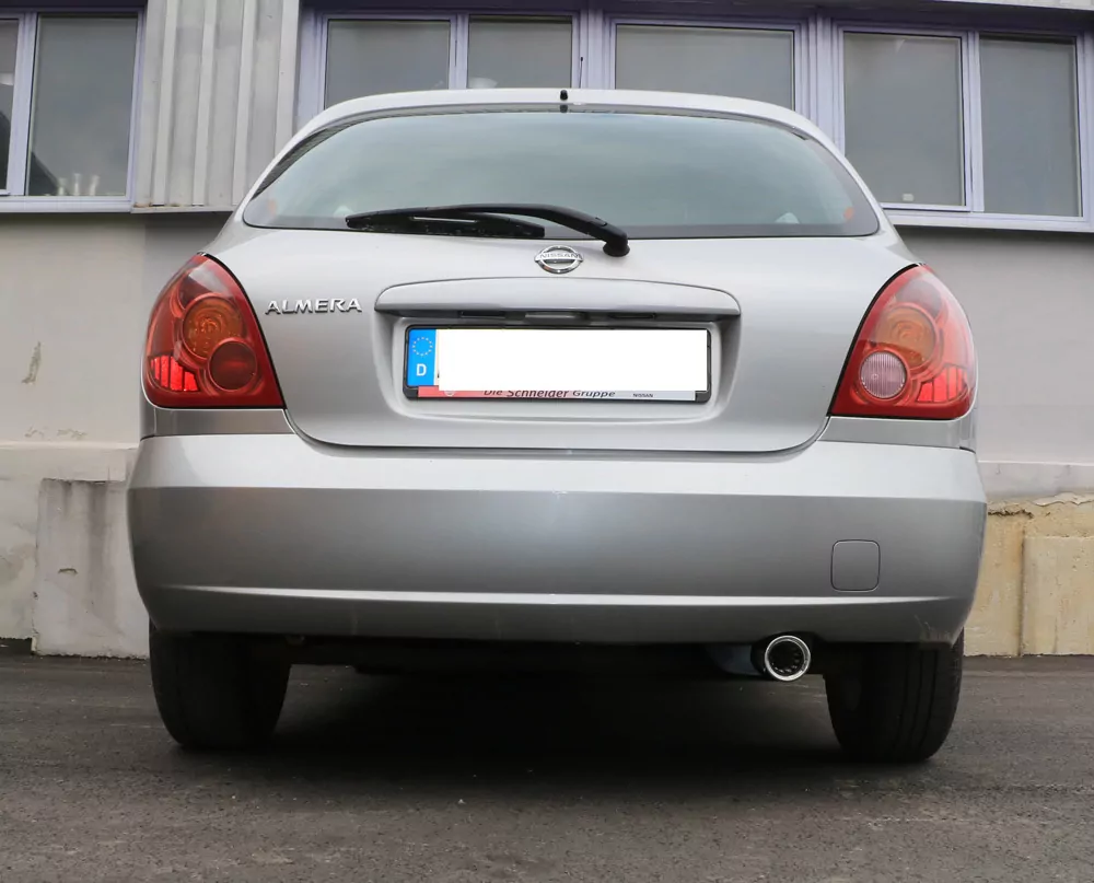 Nissan Almera - N16 Hatchback  Endschalldämpfer - 1x80 Typ 13