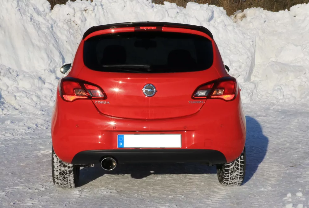 Opel Corsa E  Endschalldämpfer - 129x106 Typ 44