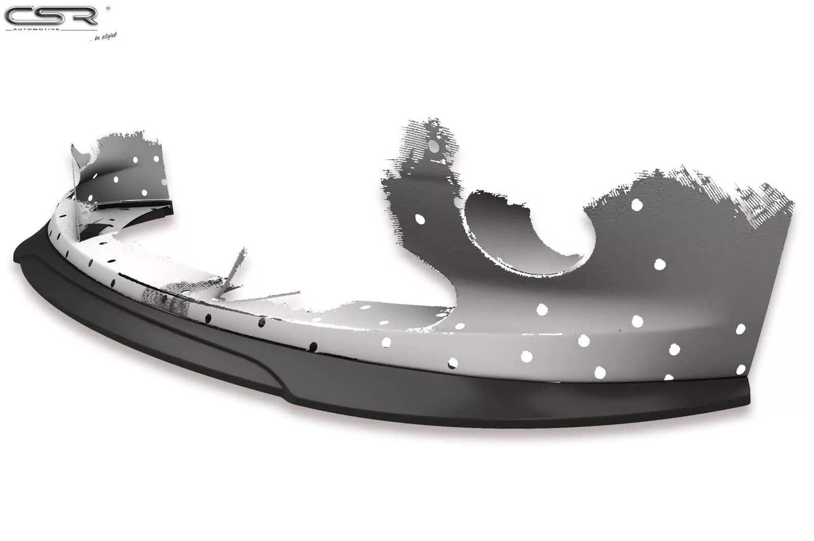 Cup-Spoilerlippe mit ABE für BMW Z4 E85 CSL370-M Carbon Look (matt)