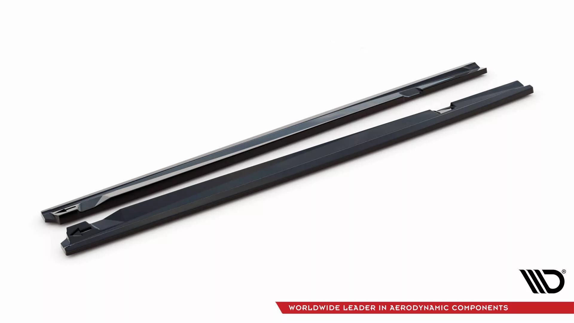 Seitenschweller Ansatz Für Mercedes-AMG GT 43 4 Door Coupe V8 Styling Package Schwarz Hochglanz