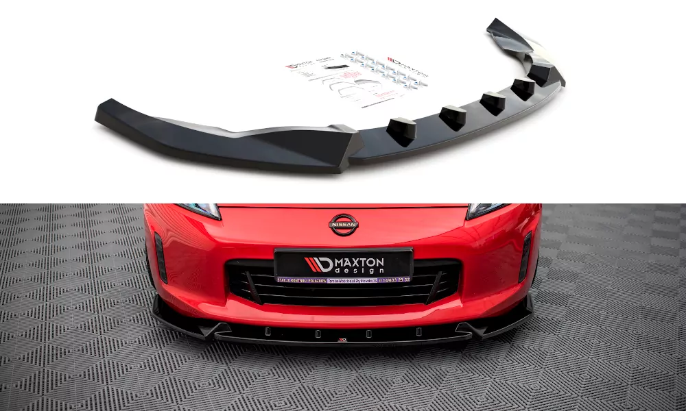 Street+ Spoilerlippe Front Ansatz V.3 Passend Für Nissan 370Z Facelift 