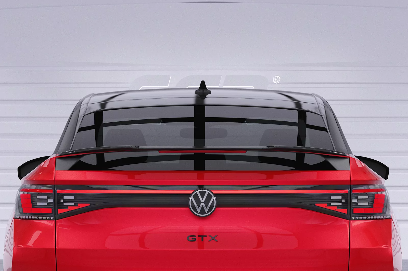 Heckflügel mit ABE für VW ID.5 HF056 Schwarz Strukturiert