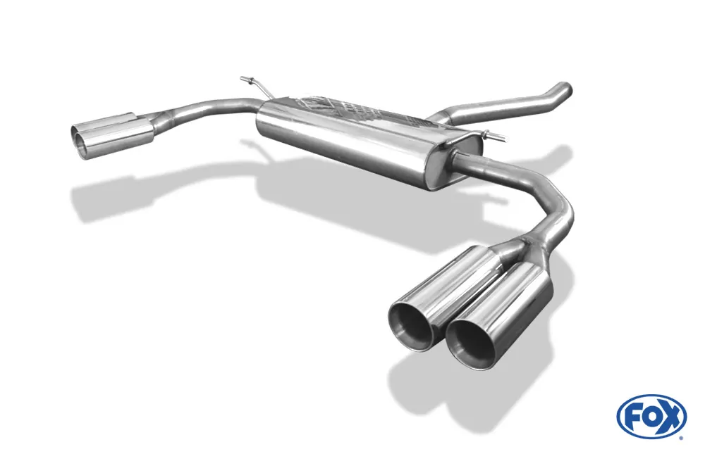 Mercedes CLA - C117/ X117 Frontantrieb  Endschalldämpfer quer Ausgang rechts/links - 2x80 Typ 24 rechts/links