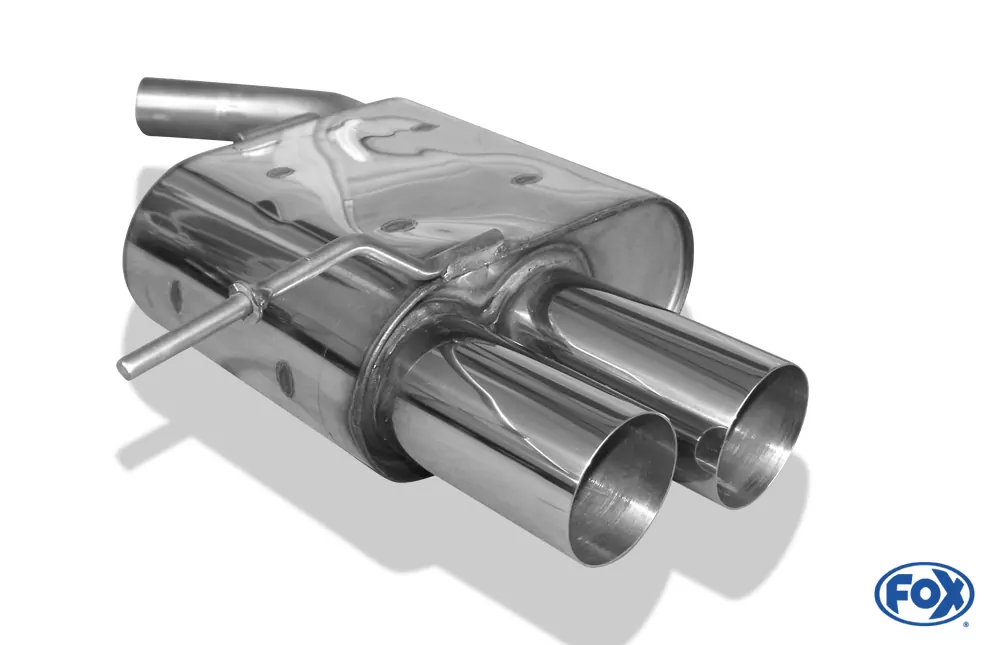 BMW E87 118d 120d  Endschalldämpfer - 2x76 Typ 10