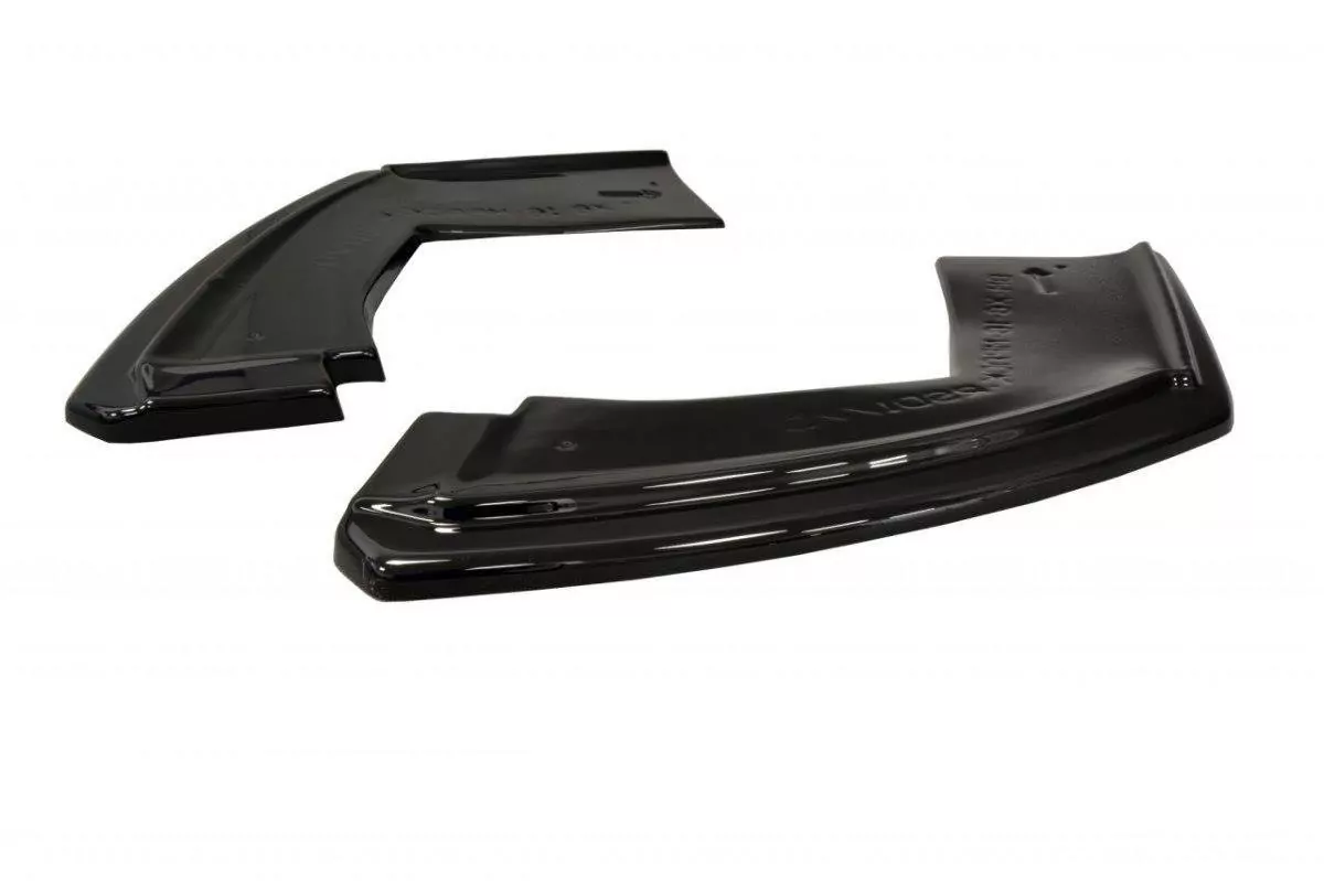 Heck Ansatz Flaps Diffusor Passend Für Diffusor Passend Für BMW X6 F16 M Paket Schwarz Hochglanz Schwarz Hochglanz