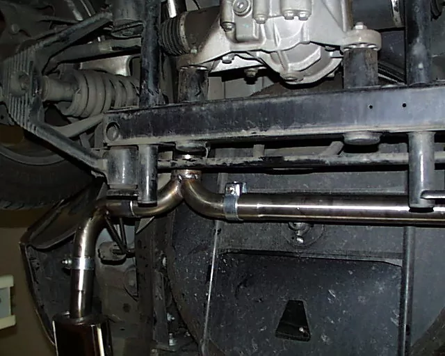 Mercedes M-Klasse Typ W163  Endschalldämpfer Ausgang rechts/links (Eingang einflutig) - 135x80 Typ 53 rechts/links