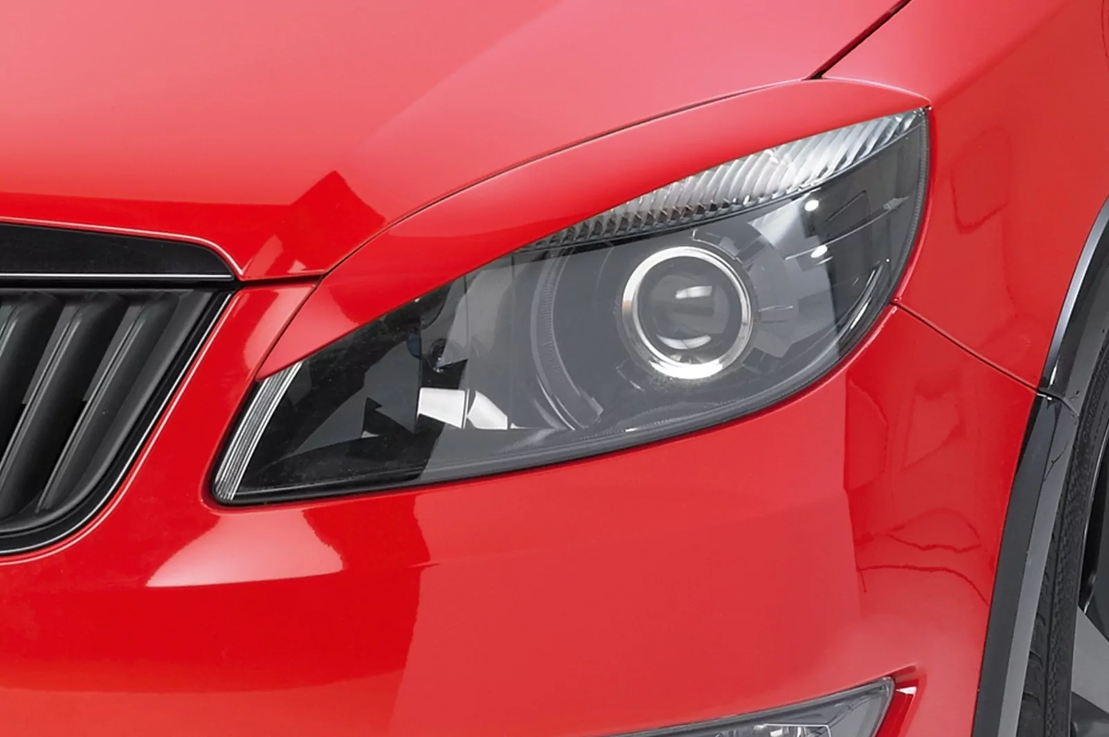 Scheinwerferblenden für Skoda Fabia 2 Roomster SB164