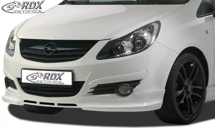 RDX Frontspoiler für OPEL Corsa D Frontlippe Front Ansatz Spoilerlippe